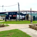Kilgore dropped a 3-2 loss in 10 innings at home here at Driller Park (above) to Carthage on Friday night. The Diamond 'Dogs have just two games left in the 2024 regular season before the UIL Class 4A playoffs begin, and they're both against Spring Hill: at home Tuesday, then at Spring Hill on Friday. (Photo by MITCH LUCAS - ETBLITZ.COM)