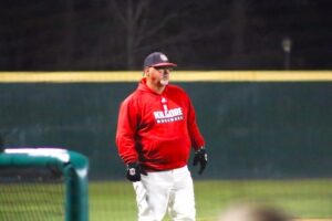 Kilgore coach Eugene Lafitte and the Diamond 'Dogs host Carthage on Friday night at Driller Park in a District 17-4A baseball game, one of just three left in the regular season before the UIL Class 4A playoffs begin. (File photo by DENNIS JACOBS - ETBLITZ.COM)