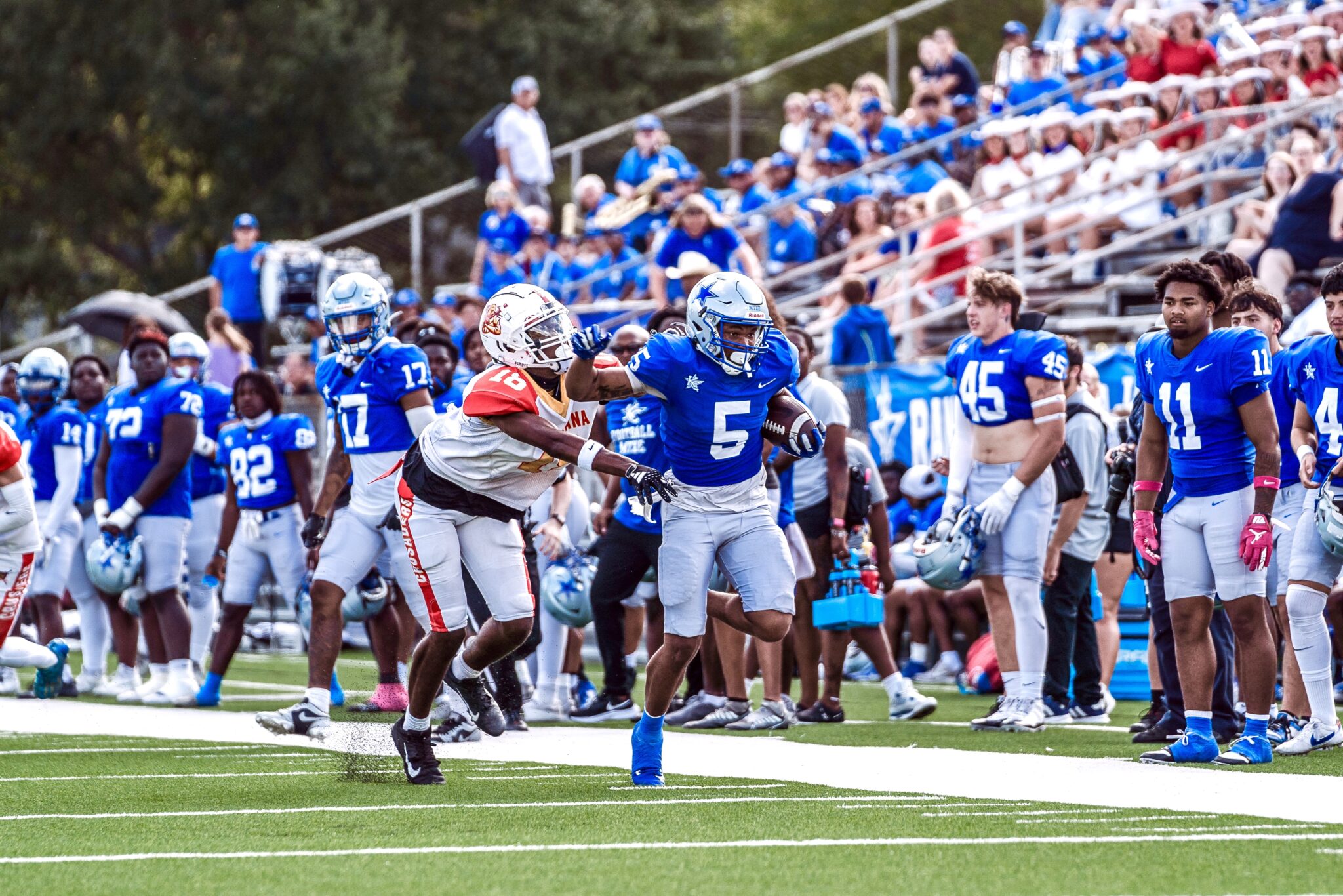 KC, TJC TO THROW DOWN IN TYLER Saturday’s game at Rose for the