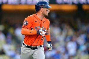 Houston's Alex Bregman hit a two-run home run early in Tuesday's game in Seattle, but it was the Mariners who got the last laugh, and the winning score, in the eighth inning, dealing the Astros a 4-2 loss Thursday night. (Photo courtesy of FIELD LEVEL MEDIA)