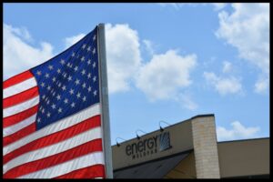 ENERGY WELDFAB WITH FLAG