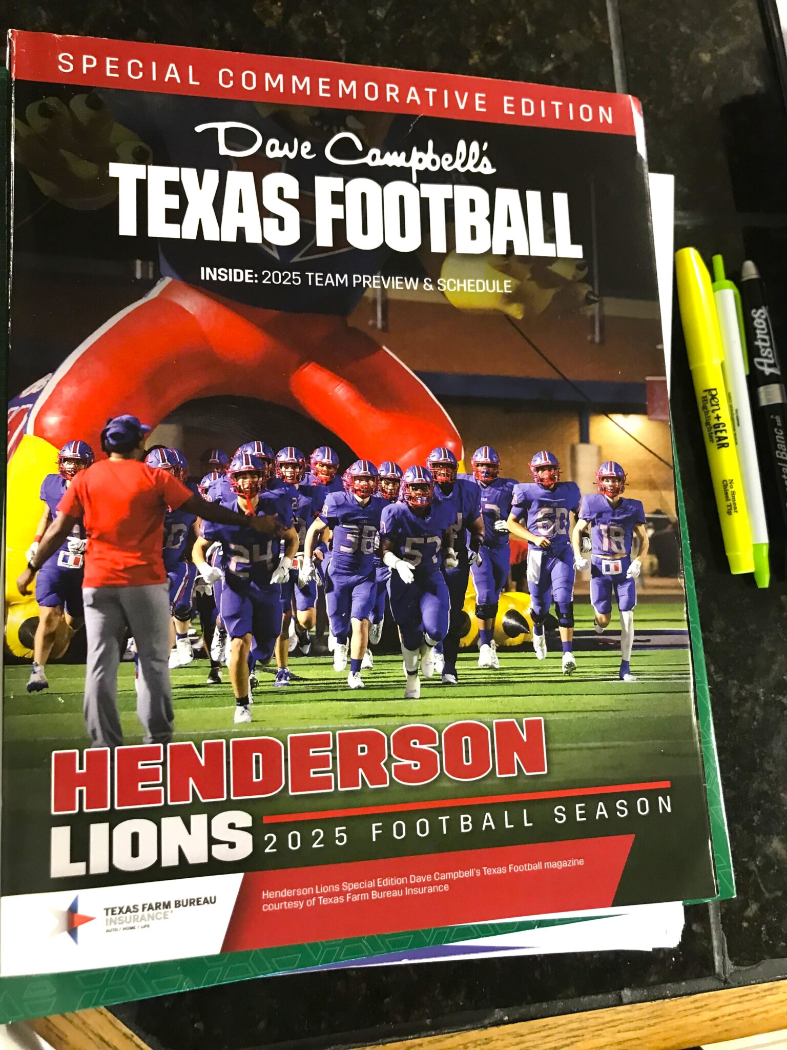 Henderson Lions Football Schedule 2027