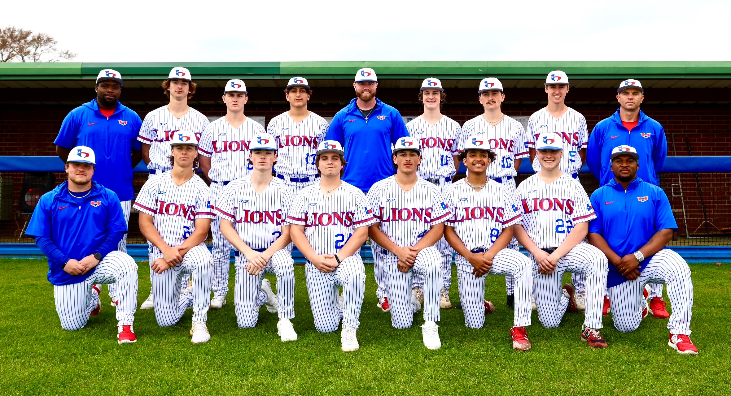 Henderson High School's Lions, in the playoffs now after a tough District 17-4A battle, host the Lufkin Hudson Hornets tonight in the UIL Class 4A bi-district round, a 6 p.m. start. The series continues in Lufkin Friday. (Photo courtesy of HENDERSON BASEBALL)