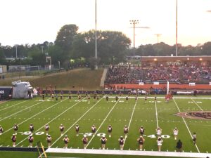 A view from the press box at Jack V. Murphy Stadium in Gladewater on Sept. 17, 2021, prior to kickoff a game between the Bears and the Kilgore Bulldogs. (Photo by MITCH LUCAS - ETBLITZ.COM)