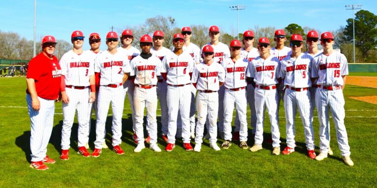 The Kilgore High School Bulldogs, or the Diamond 'Dogs, or the Driller Boys - call them what you want, but call them a playoff team. And Wednesday night, they'll visit Bullard for the first, or bi-district round of the UIL Class 4A playoffs. Coach Eugene Lafitte, left, leads the squad. (Photo from KILGORE HIGH SCHOOL BASEBALL)