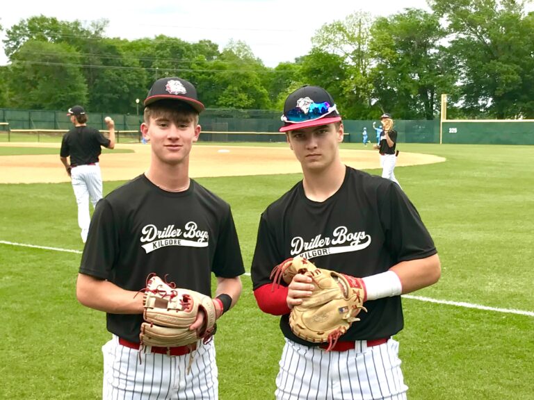 Kilgore's Kolton Hale (left) and Joe Hendrickson. (Photo by JOE HALE)