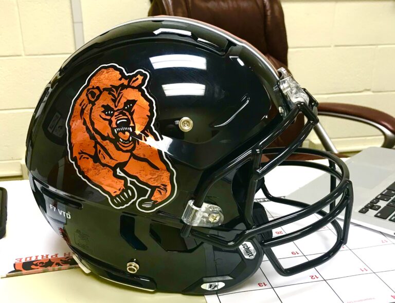Gladewater FB helmet