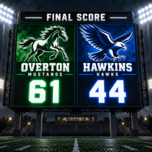 OVERTON-HHS SCOREBOARD