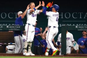 RANGERS LANGFORD AND PEDERSON
